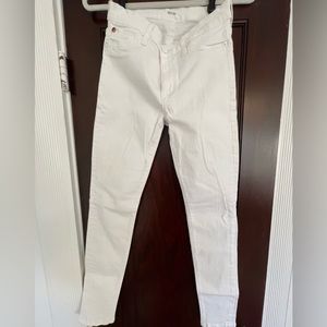 Hudson White Pants Skinny - Size 28